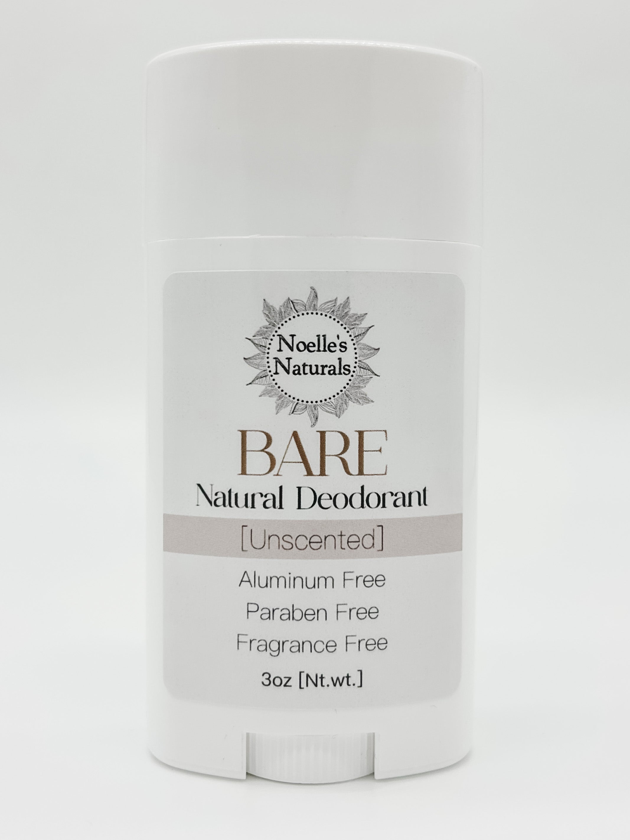 Bare Natural Fragrance Free Deodorant