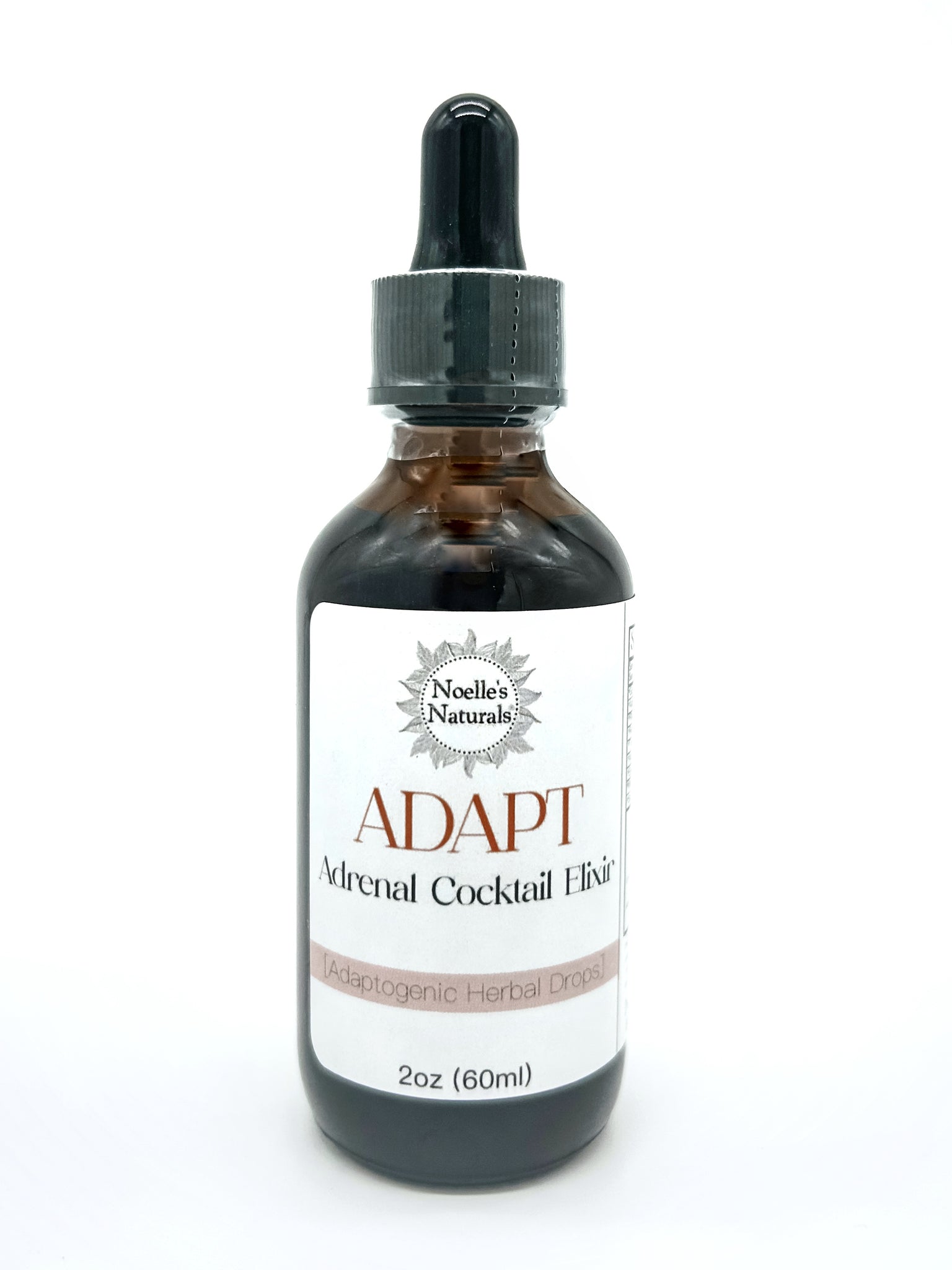Noelle's Naturals Adapt - Adrenal liquid extract - support your health with our daily adaptogenic herbal supplement!