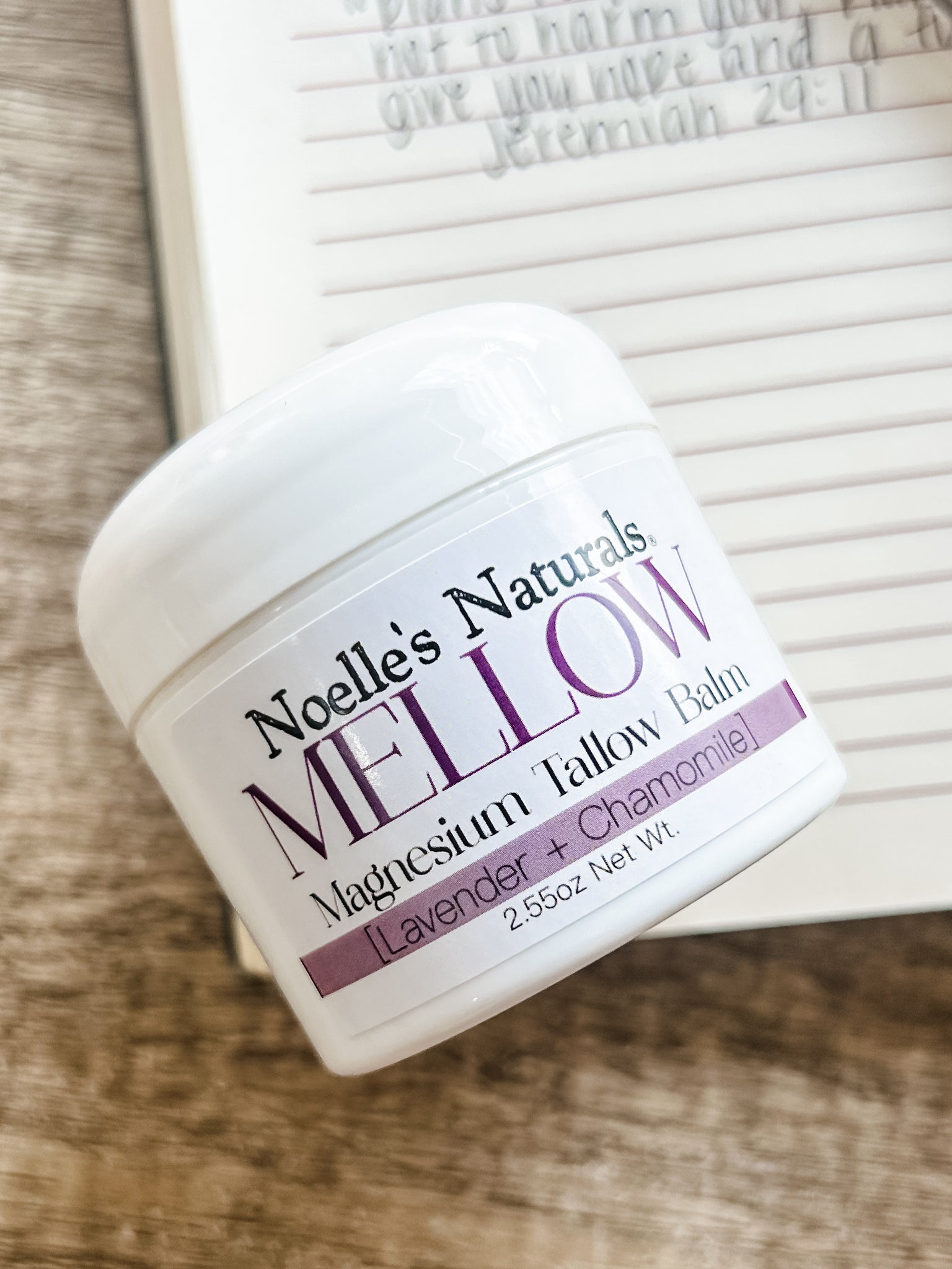 Mellow [Magnesium + Lavender] - Organic Tallow Balm - 2.55oz