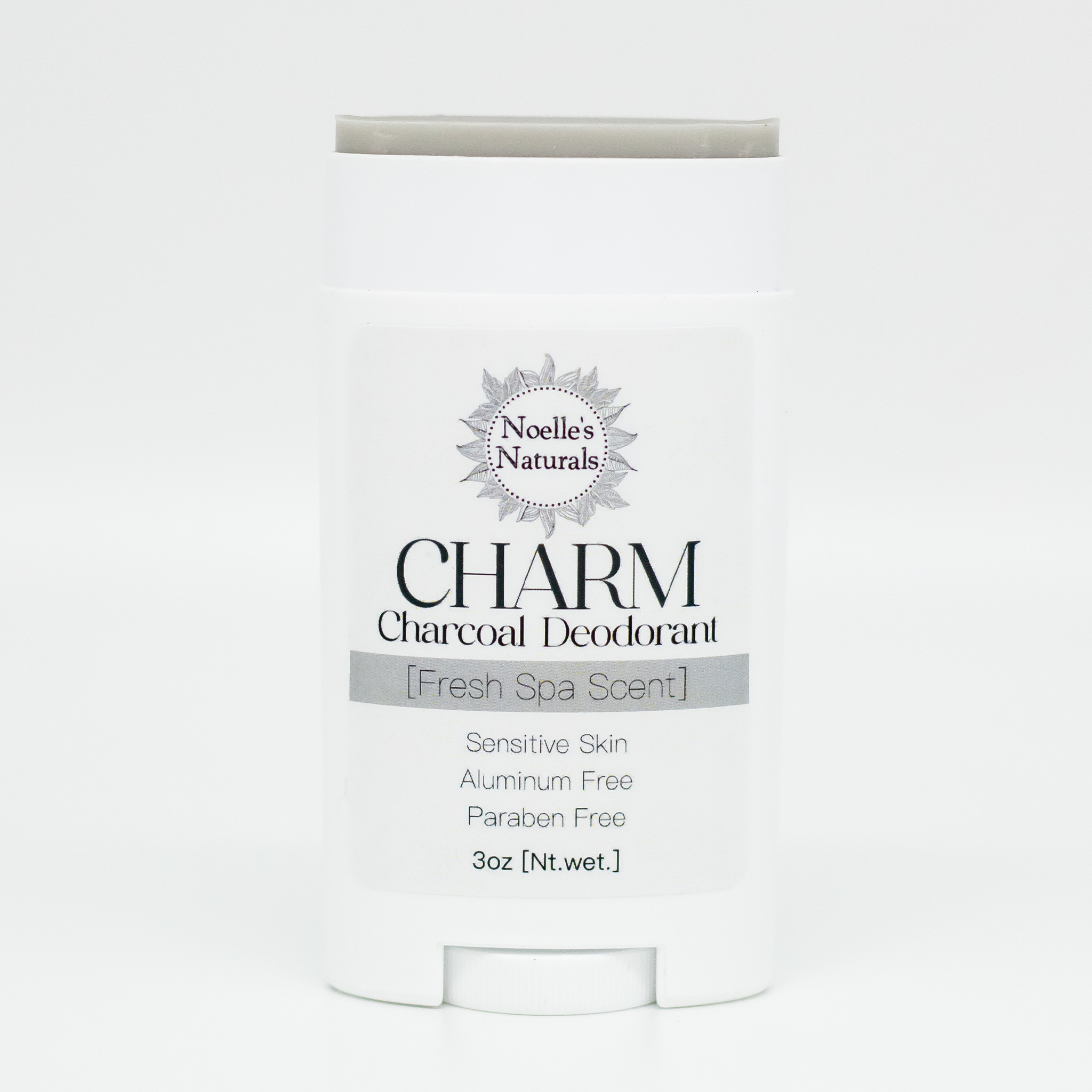 Charm Organic Charcoal Deodorant [Fresh Spa Scent]
