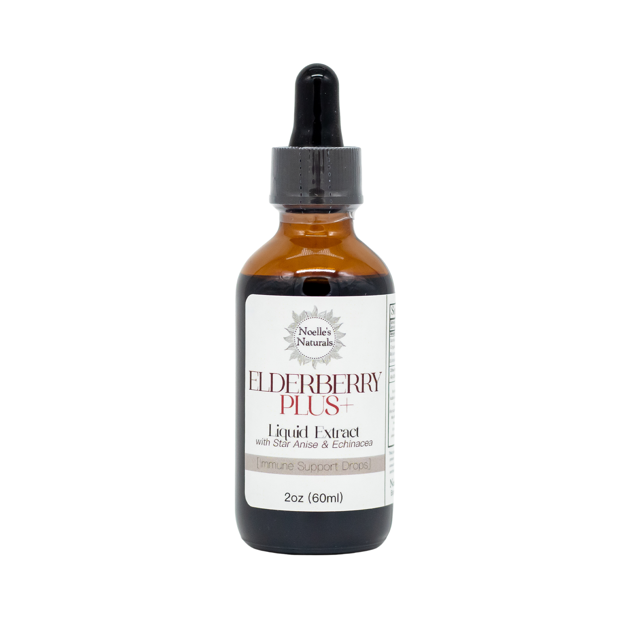 Elderberry Plus+ Extract - Herbal Immune Support Drops