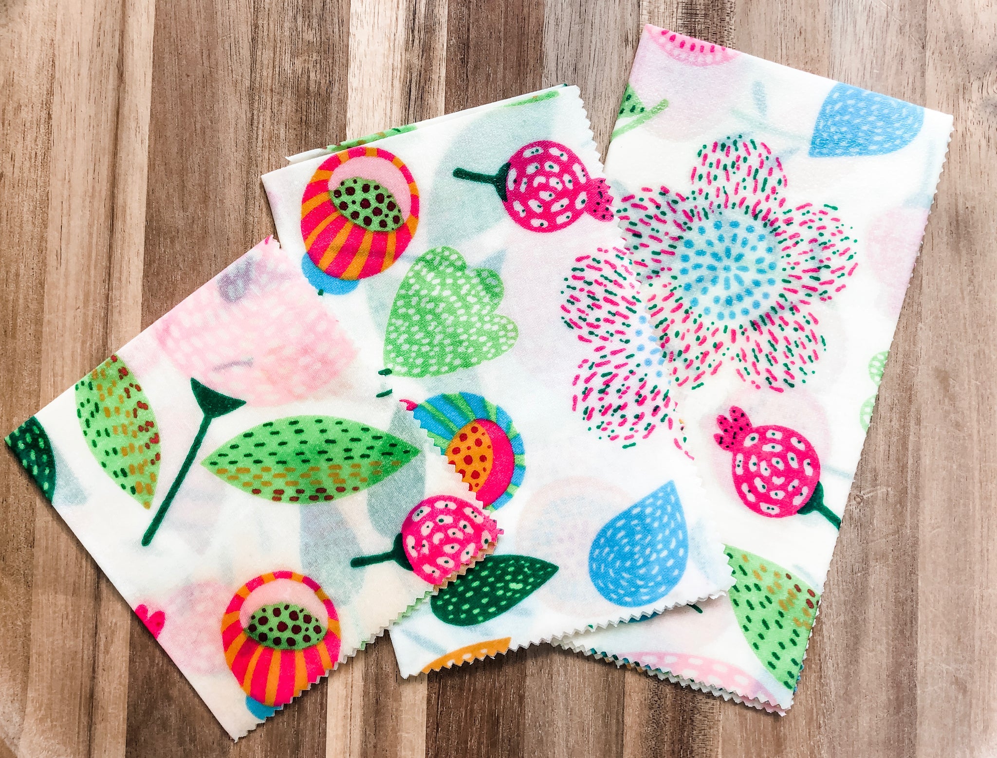 Blossom Beeswax Food Wraps