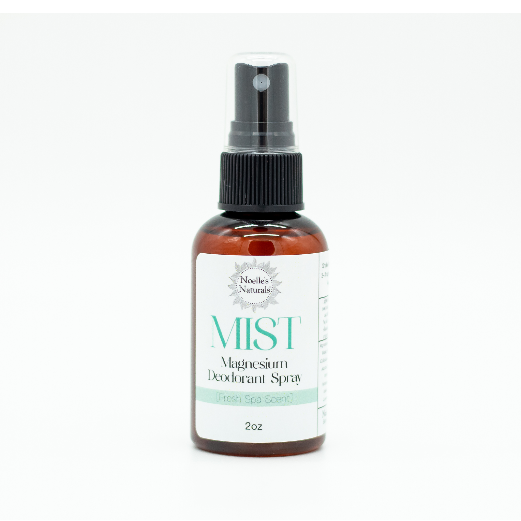 Mist - Magnesium Spray Deodorant - 2oz