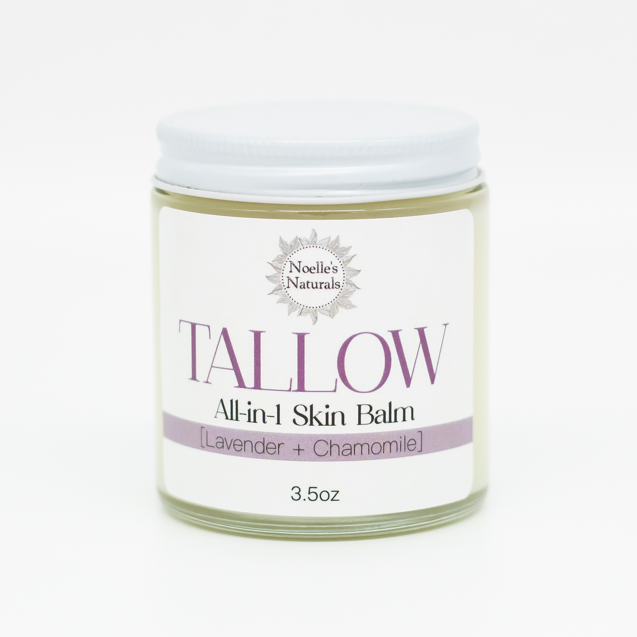 Organic Tallow Balm - Lavender + Chamomile - 3.5oz